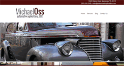 Desktop Screenshot of mikeossautoupholstery.com